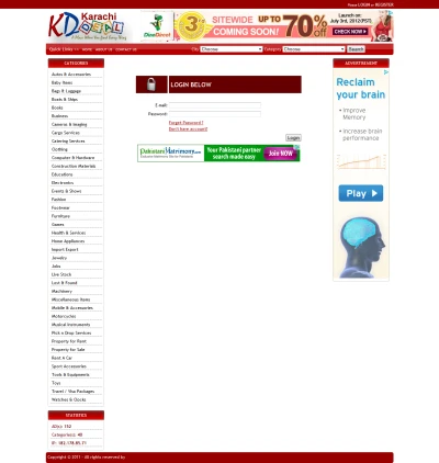 Classified Website Development 3